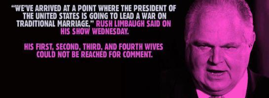 Rush Limbaugh quote #2