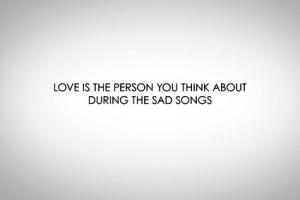 Sad Songs quote #2