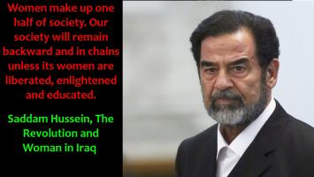 Saddam Hussein quote #2