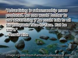 Salesmanship quote #2