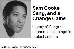 Sam Cooke's quote #1