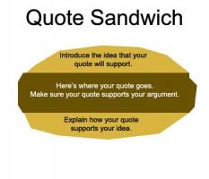 Sandwiches quote #1