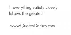 Satiety quote #1