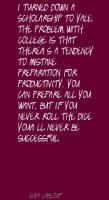 Scholarship quote #2