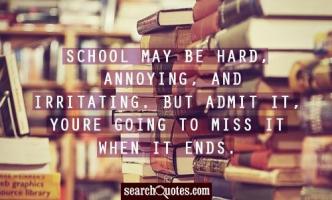 School Years quote #2