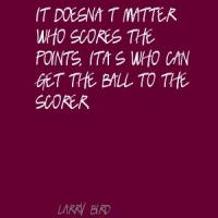 Scorer quote #1