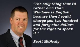 Scott McNealy's quote