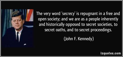 Secrecy quote #3