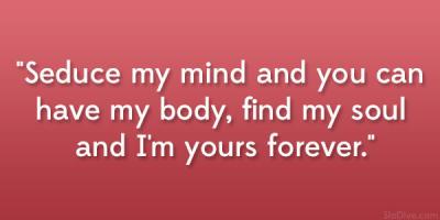 Seduce quote
