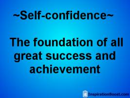 Self-Confident quote #2