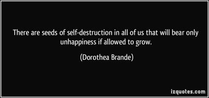 Self-Destruction quote #2