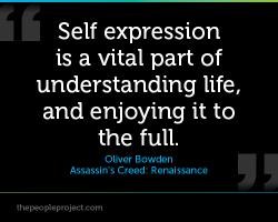 Self-Expression quote #2