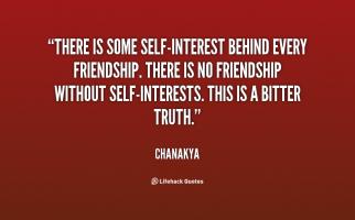 Self-Interest quote #2
