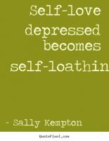 Self-Loathing quote #2