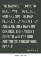 Self-Righteous quote #2