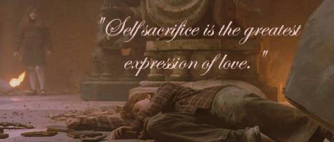 Self-Sacrifice quote #2