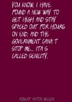 Senility quote #1