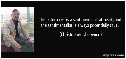 Sentimentalist quote #2