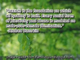 Sexism quote #1