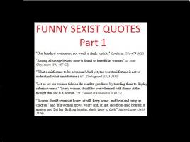 Sexist quote #3
