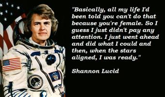 Shannon Lucid's quote #4