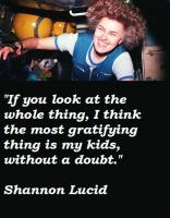 Shannon Lucid's quote