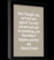 Sharon Creech's quote