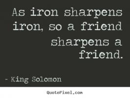 Sharpens quote #1