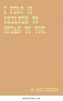 Shelter quote #1