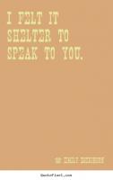 Shelter quote #1