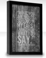 Shouts quote #1