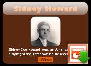 Sidney Howard's quote #1