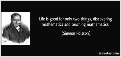 Simeon Poisson's quote