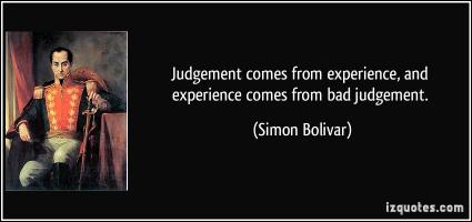 Simon Bolivar's quote