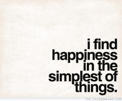 Simple Things quote