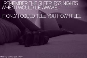 Sleepless quote #1