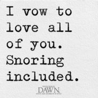 Snoring quote #1