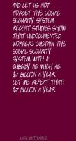 Social Security System quote #2