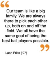 Softball quote #1