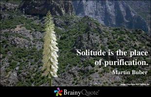 Solitude quote