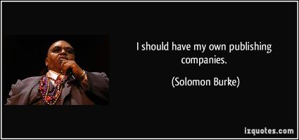 Solomon Burke's quote