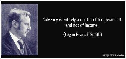Solvency quote #1