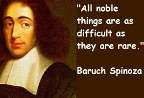 Spinoza quote #1