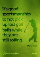 Sportsmanship quote #2