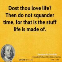 Squander quote #1