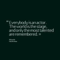 Stage Actor quote #2