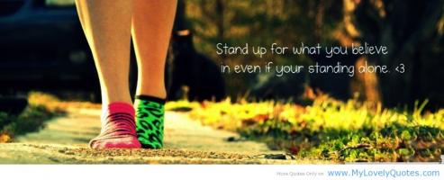 Standing Up quote #2