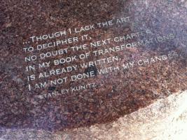 Stanley Kunitz's quote #1