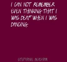 Stephanie Beacham's quote