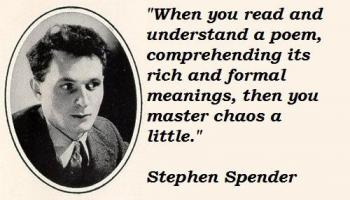 Stephen Spender's quote #2